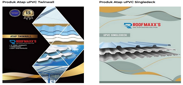 atap upvc
