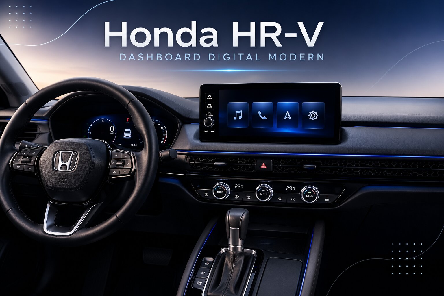 Smart Cockpit Berbasis Artificial Intelligence pada Honda HR-V Generasi Masa Depan: Analisis Desain Dashboard Honda HR-V Dengan Layar Digital Modern
