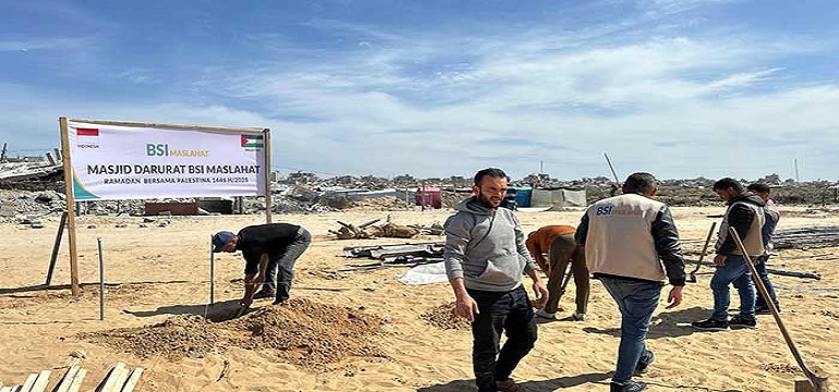BSI Maslahat Bantu Pulihkan Gaza Lewat Program Kemanusiaan
