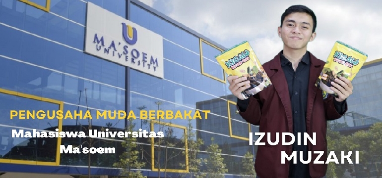 Profil Inspiratif, Mahasiswa Maâ€™soem University yang Menjadi Pengusaha Muda