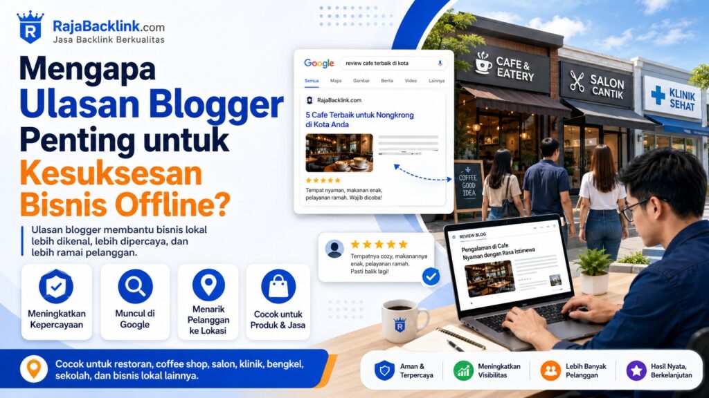 Mengapa Ulasan Blogger Bisa Membantu Kesuksesan Bisnis Offline?