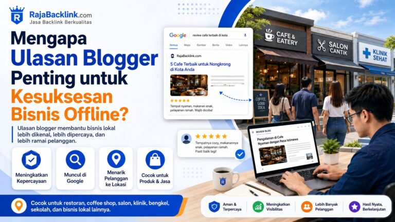 Mengapa Ulasan Blogger Bisa Membantu Kesuksesan Bisnis Offline?