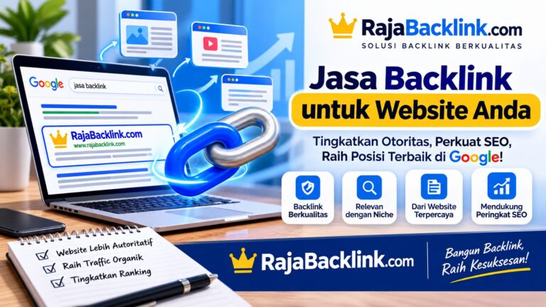 Jasa Backlink untuk Meningkatkan Otoritas dan Visibilitas Website